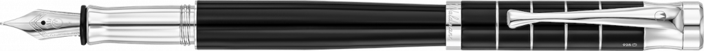 0010 - Tango Black Fountain Pen Stell Nib