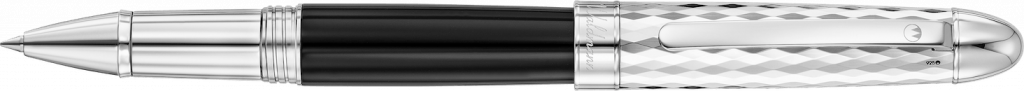 3095 - Precieux Black Wave Pattern Roller Ball