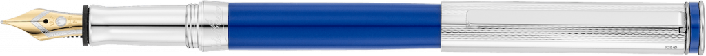 6955 - Edelfeder Marina Blue Fountain Pen Gold Nib